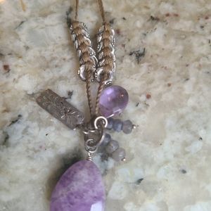 Amethyst necklace
